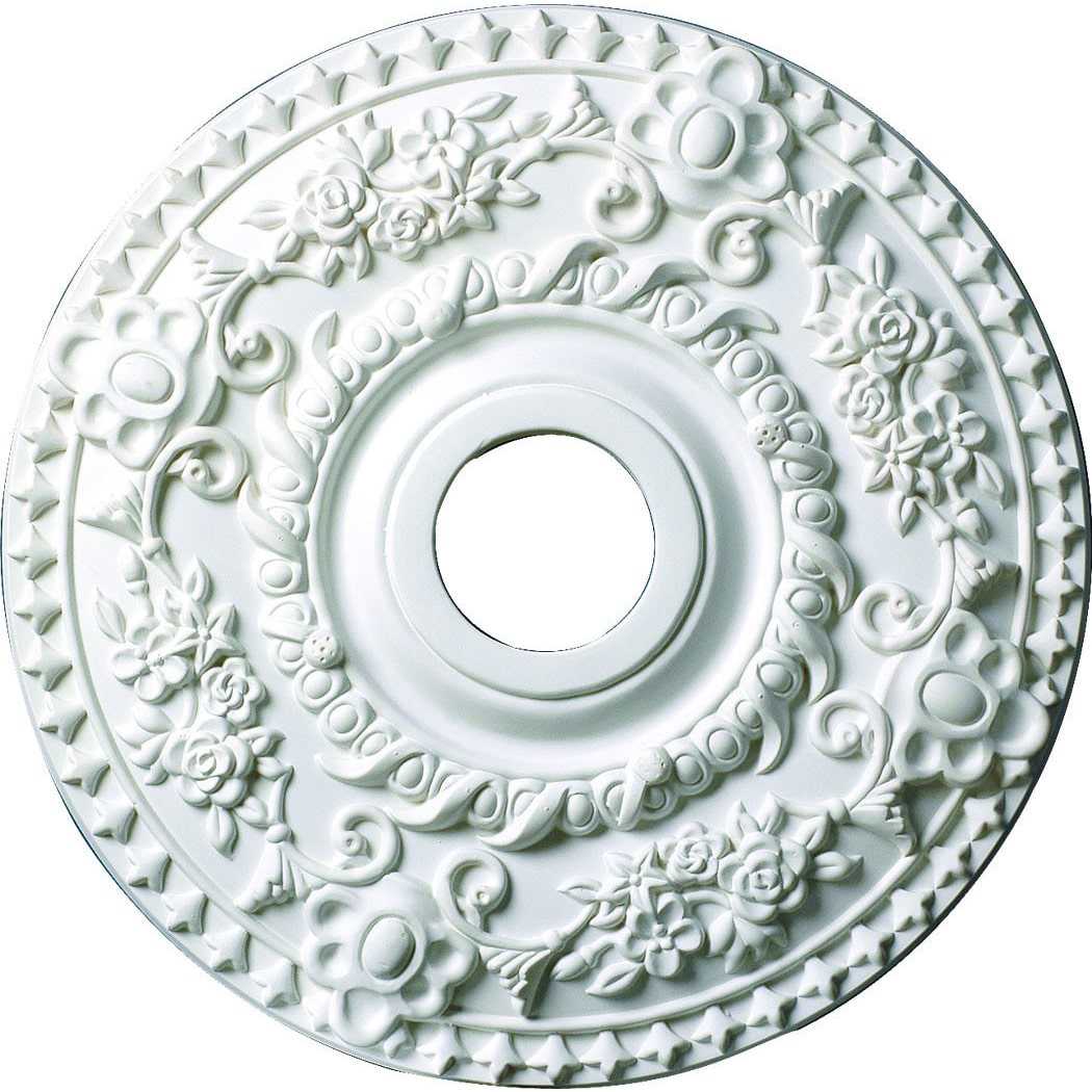 Designer's Edge Millwork 18-inch Round Exquisite Ceiling Medallion