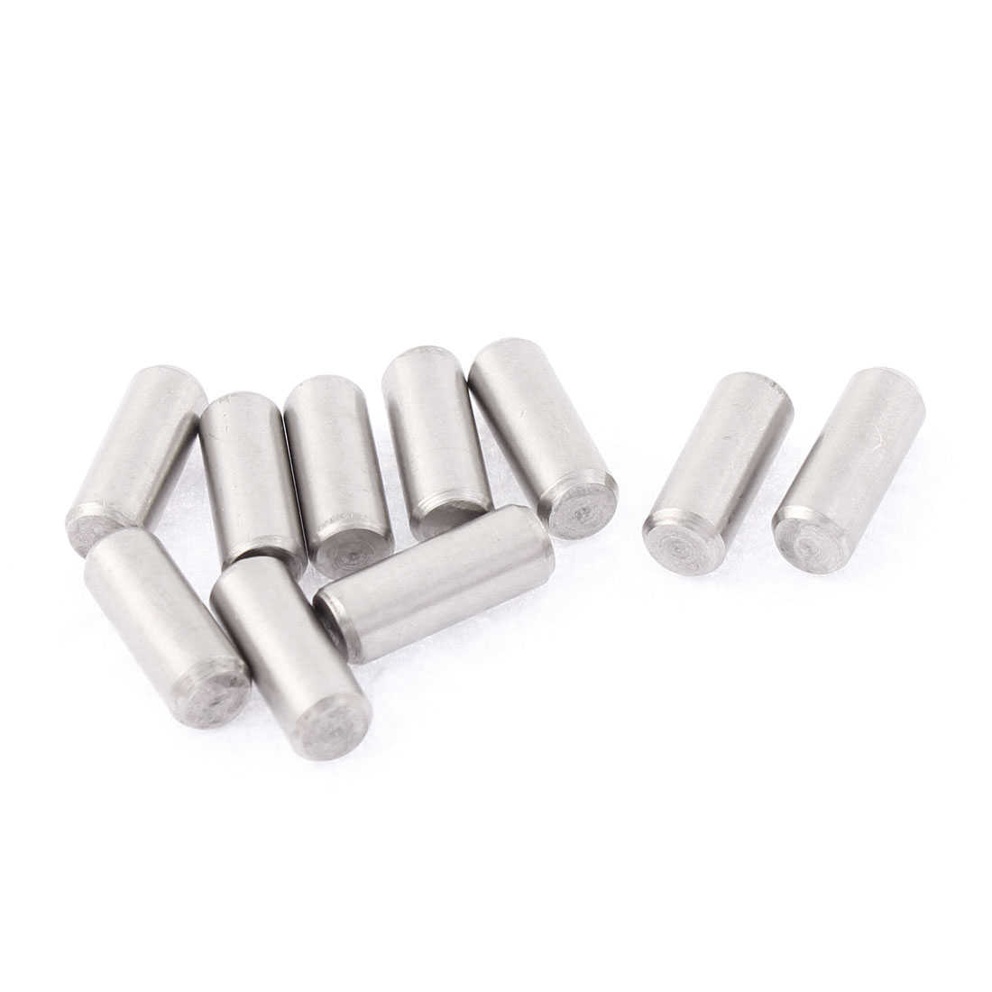 M6x16mm Stainless Steel Straight Retaining Dowel Pins Rod Fasten Elements 10 Pcs
