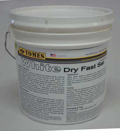 DRY FAST Concrete Patch and Repair,10 lb.,White, GRA-107-W