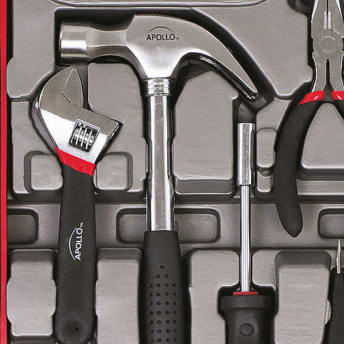 Apollo Precision Tools 53-Piece Household Tool Kit