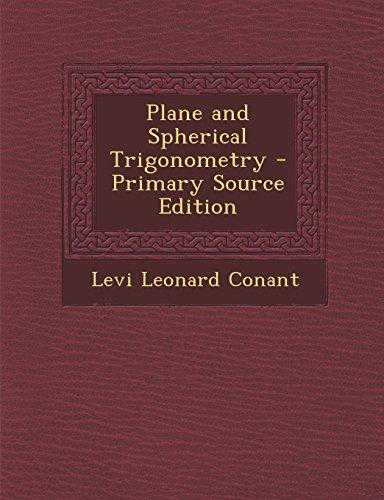 Plane and Spherical Trigonometry