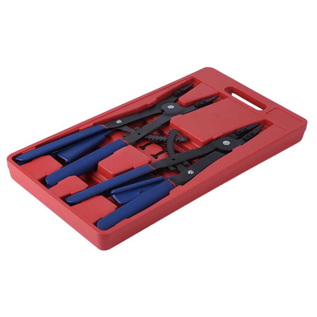 Precision Circlip Snap Ring Pliers Set Retaining Ring Extra Tips Engine Repair Projects