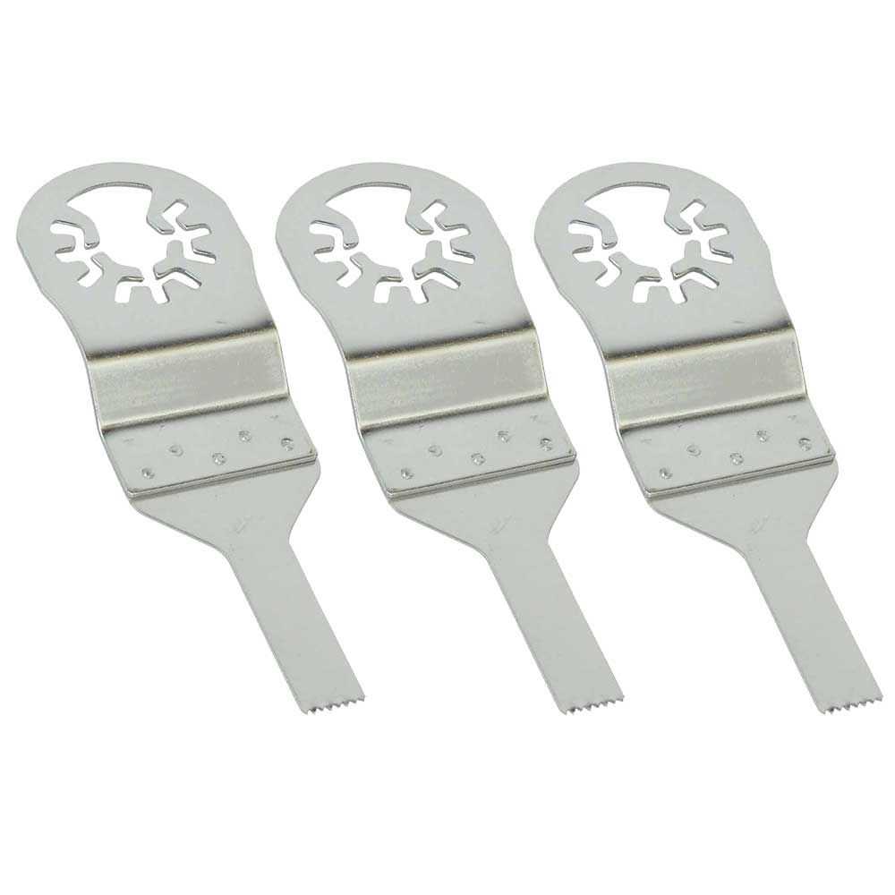 Versa Tool MB3G 10mm Stainless Steel Saw Blades Compatible with Fein Multimaster, Dremel, Bosch, Craftsman, Ridgid Oscillating Tools / 3pk