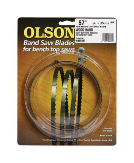 Olson Saw 55357 Wood Band Saw Blade, 6 TPI, 57' x 1/4'