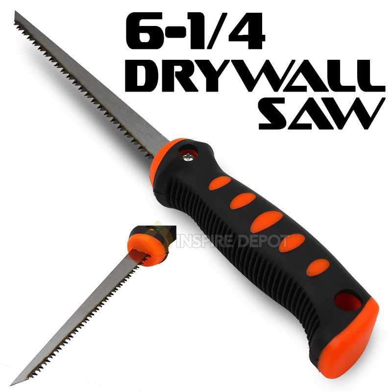 Stark 6-1/4' Wallboard Drywall Hand Saw Blade 8TPI ABS TPR Handle 65Mn Alloy Steel