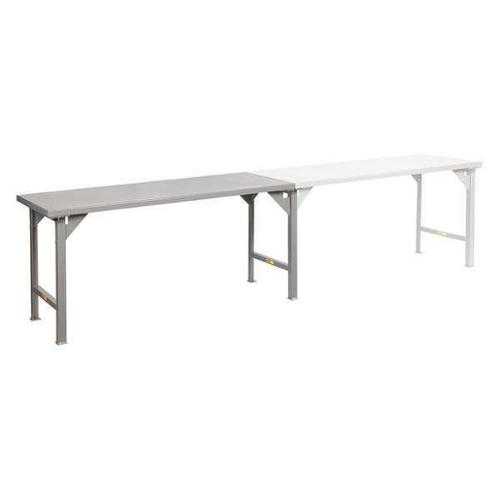 LITTLE GIANT WSE3048-STARTER Fixed Work Table Starter,Steel,48'W,30'D G9319633