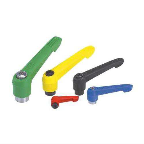 KIPP 06600-4A586 Adjustable Handles,1/2-13,Green