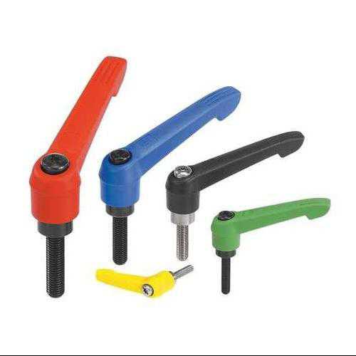 KIPP 06610-31016X25 Adjustable Handles,0.99,M10,Yellow
