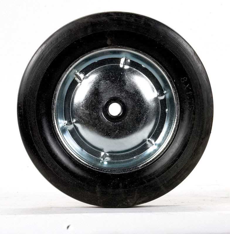 Apex Hand Truck Replacement Wheel 8' X 1.75' Solid Rubber