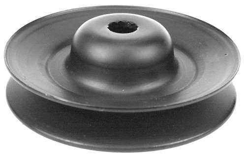 174375 Pulley, Driven. Used on Craftsman, Poulan, Husqvarna, Wizard. With 3 blade decks.