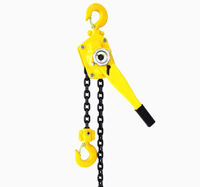 3/4Ton 20 ft Ratcheting Lever Block Chain Hoist Puller Lifter