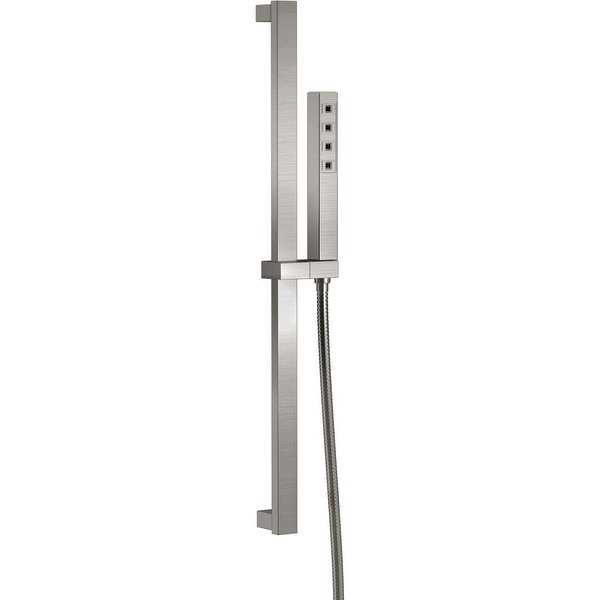 Delta 51567 Hand Shower Package with H2Okinetic Technology Includes Slide Bar and Shower Hose - N/A
