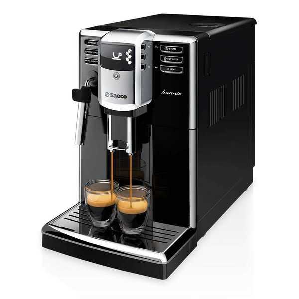 Saeco Incanto Super-Automatic Espresso Machine HD8911/48 Black